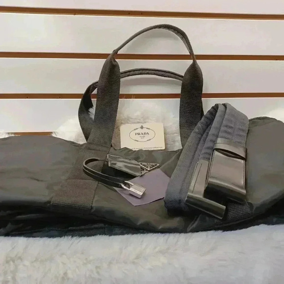 Prada  Black Tessuto Travel Bag - Picture 13 of 16